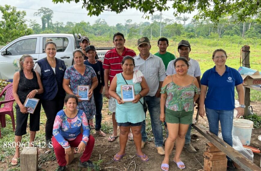 Estado instrui extrativistas em boas práticas de produção de castanha-do-brasil