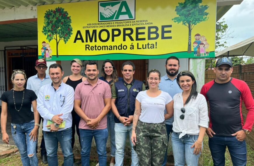 Sepa e Funtac se reúnem com associação de moradores e produtores da Reserva Chico Mendes para atender demandas por meio do programa REM Acre