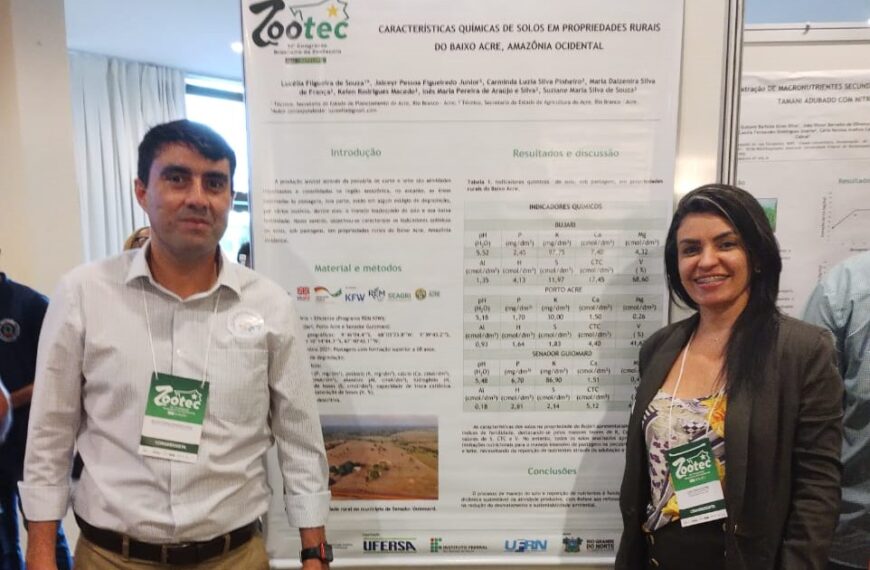 Resultados do projeto Pecuária Diversificada Sustentável do Programa REM são apresentados no Congresso Brasileiro de Zootecnia