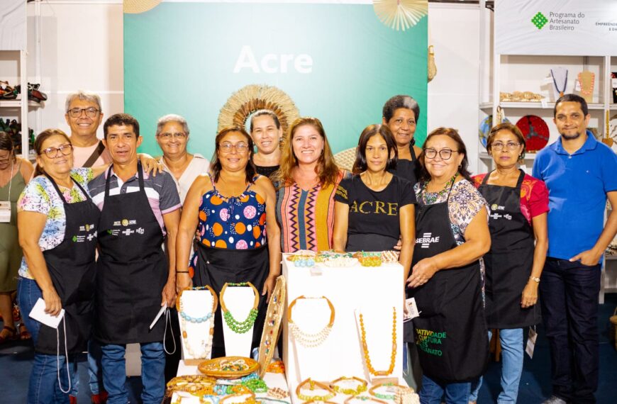 Artesãos acreanos conquistam 1º lugar em vendas durante evento nacional de artesanato em Brasília