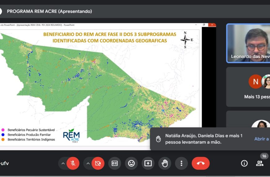 Unidade gestora do Programa REM Acre apresenta plano de investimento aos membros da governança e do poder público