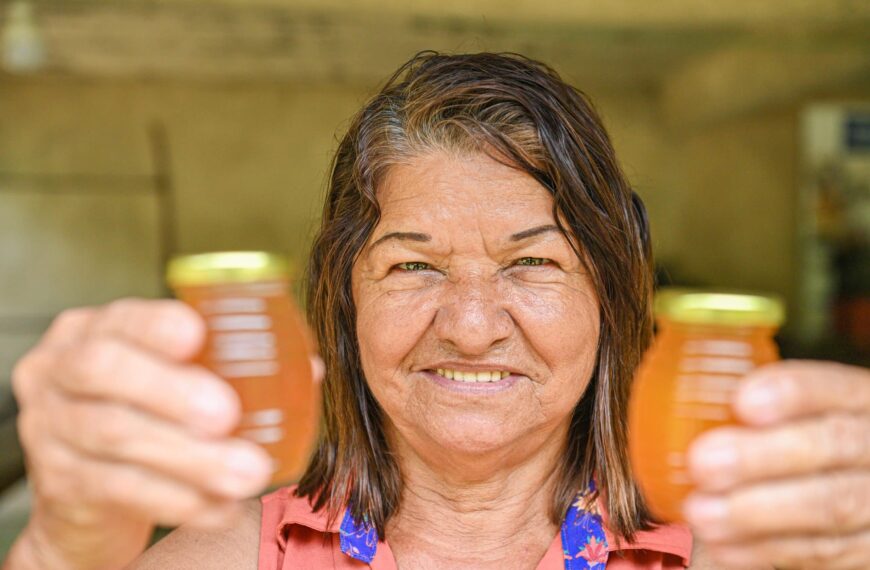 Cultura de criação de abelhas sem ferrão garante destaque à produtora acreana em concurso nacional