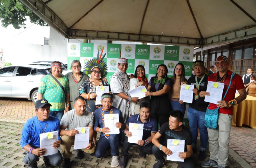 Governo do Acre libera R$ 1,2 milhão para valorização e fortalecimento dos planos de gestão territorial e ambiental das terras indígenas