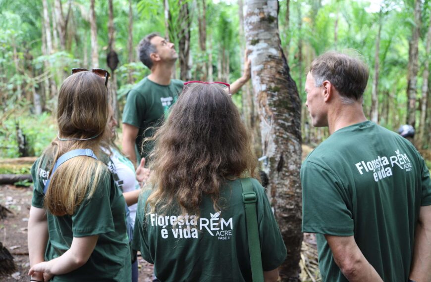 Produção sustentável e renda no campo: comunidade Bonal recebe visita da missão internacional do Programa REM