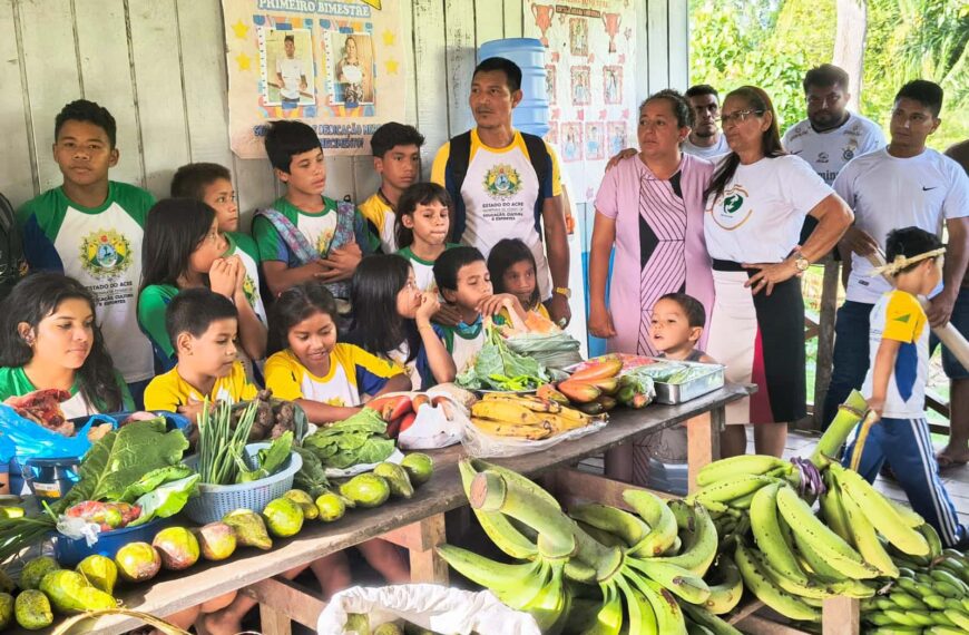 Governo do Acre prepara comunidades indígenas para participar de chamadas públicas da alimentação escolar